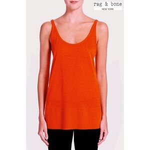 RAG & BONE NWT JANE SUNBURST LYOCELL TANK CAMI. MADE IN PORTUGAL. SIZE M
